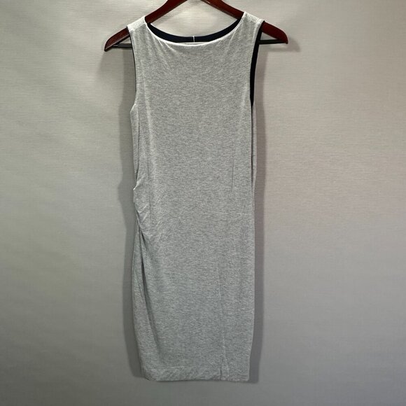 Athleta Reversible Inverse Dress Womens XXS Navy Blue Gray Tank Modal Stretch - Picture 7 of 8